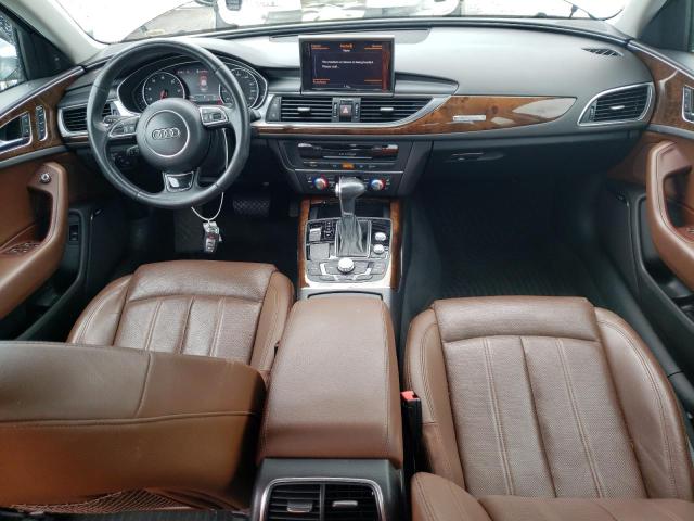 WAUHGAFC2EN053747 - 2014 AUDI A6 PRESTIGE GRAY photo 8