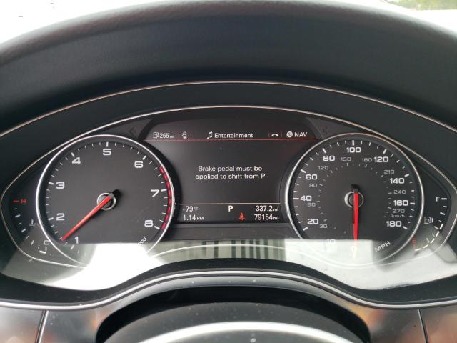 WAUHGAFC2EN053747 - 2014 AUDI A6 PRESTIGE GRAY photo 9