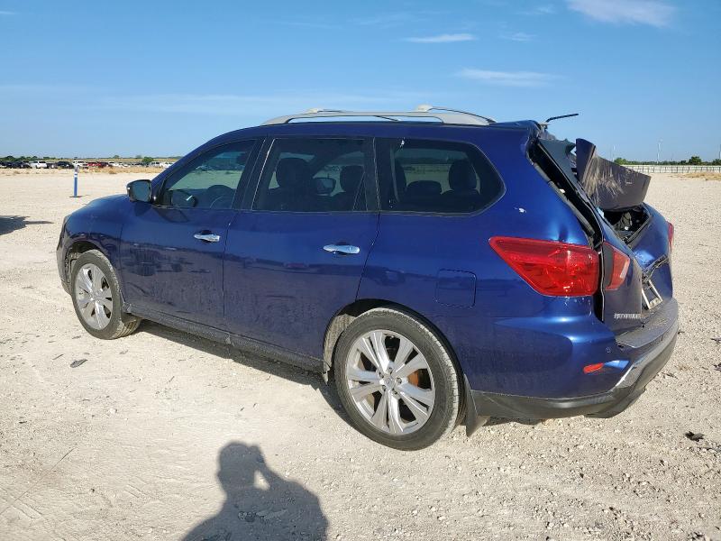 5N1DR2MM4JC638263 - 2018 NISSAN PATHFINDER S Blau Foto 2