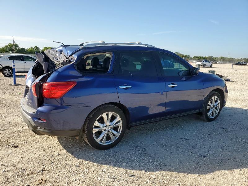5N1DR2MM4JC638263 - 2018 NISSAN PATHFINDER S Blau Foto 3