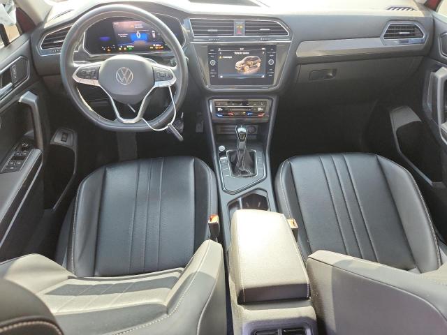 3VV3B7AX1NM079468 - 2022 VOLKSWAGEN TIGUAN SE MAROON photo 8