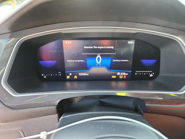 3VV3B7AX1NM079468 - 2022 VOLKSWAGEN TIGUAN SE MAROON photo 9