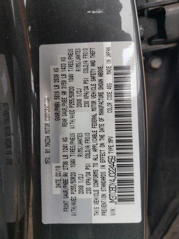 JM3TCBDY4J0224459 - 2018 MAZDA CX-9 GRAND TOURING GRAY photo 13