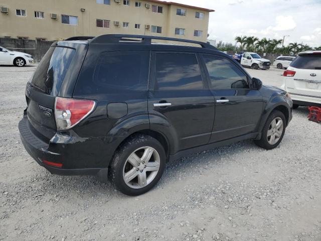 JF2SH64699H711182 - 2009 SUBARU FORESTER 2.5X LIMITED BLACK photo 3