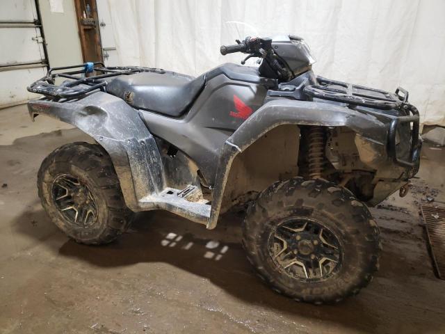 1HFTE46GXJ4300574 - 2018 HONDA TRX500 FA GRAY photo 1