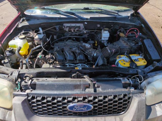 1FMYU03107KB59719 - 2007 FORD ESCAPE XLT Bordo foto 11