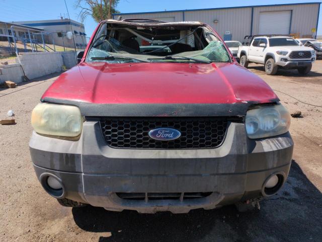 1FMYU03107KB59719 - 2007 FORD ESCAPE XLT Bordo foto 5