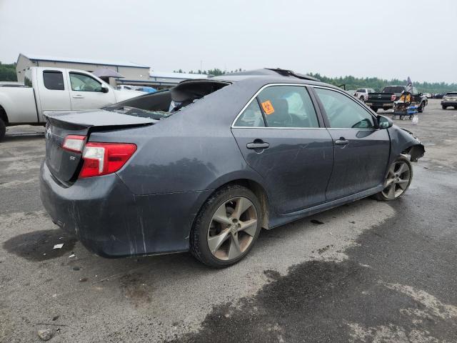 4T1BK1FK0CU519012 - 2012 TOYOTA CAMRY SE ნაცრისფერი ფოტო 3