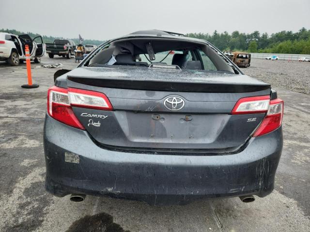 4T1BK1FK0CU519012 - 2012 TOYOTA CAMRY SE ნაცრისფერი ფოტო 6