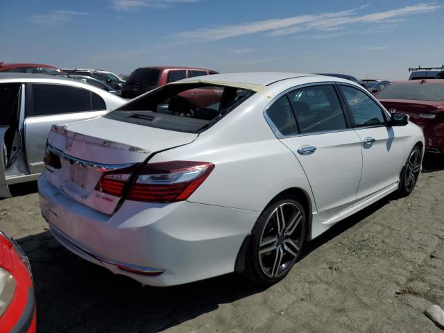 1HGCR2F54GA244077 - 2016 HONDA ACCORD SPORT WHITE photo 3