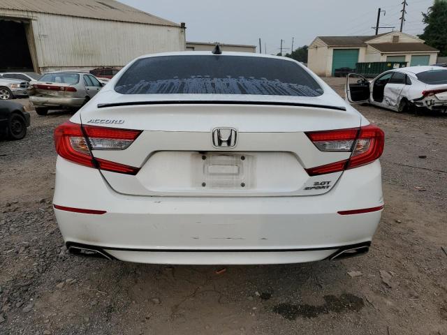 1HGCV2F37MA020792 - 2021 HONDA ACCORD SPORT 白色 照片 6