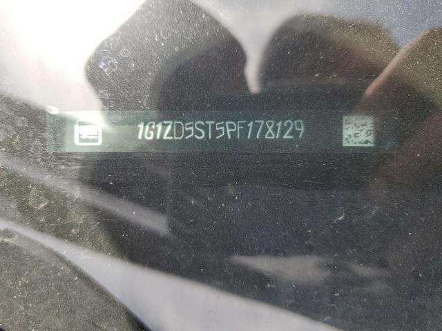 1G1ZD5ST5PF178129 - 2023 CHEVROLET MALIBU LT Графитовый фото 12