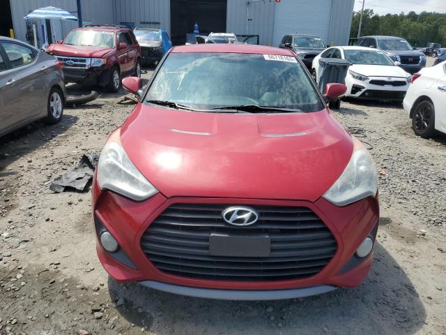 KMHTC6AE7DU177544 - 2013 HYUNDAI VELOSTER TURBO RED photo 5