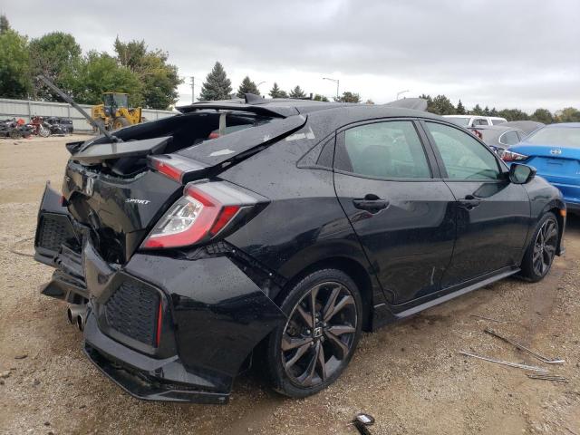 SHHFK7H45JU208428 - 2018 HONDA CIVIC SPORT 黑色 照片 3