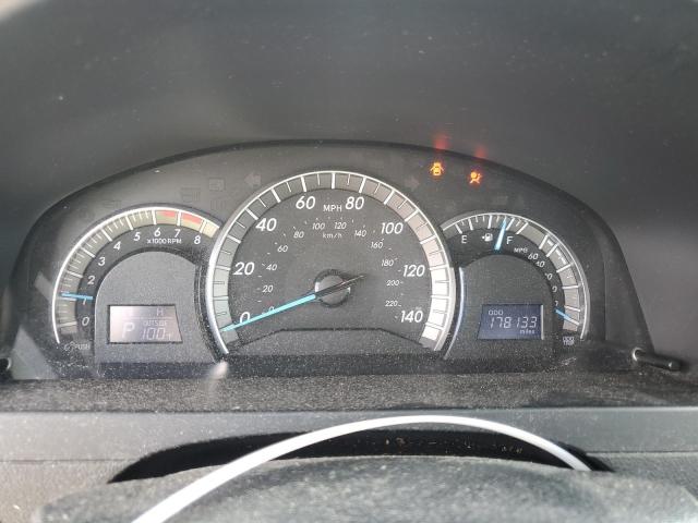 4T1BF1FK4CU179240 - 2012 TOYOTA CAMRY BASE BLACK photo 9