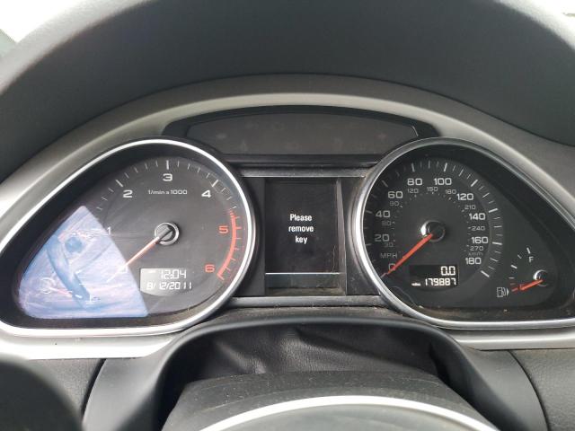 WA1WMAFEXCD005124 - 2012 AUDI Q7 PRESTIGE Սև լուսանկար 9