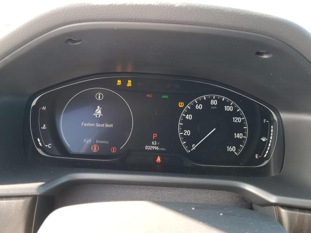 1HGCV2F53LA010972 - 2020 HONDA ACCORD EXL SILVER photo 9