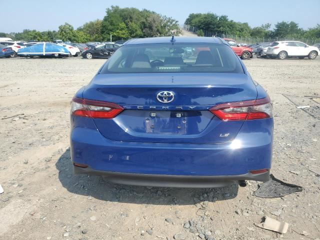 4T1R11AK9PU119562 - 2023 TOYOTA CAMRY LE BLUE photo 6