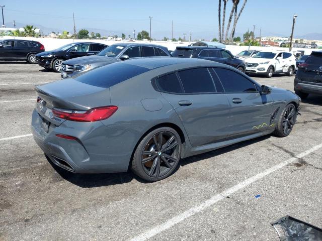 WBAGV8C07LCE18973 - 2020 BMW M850XI GRAY photo 3