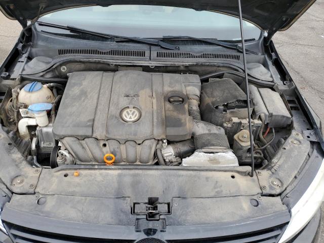 3VWDP7AJ0CM109294 - 2012 VOLKSWAGEN JETTA SE BLACK photo 11