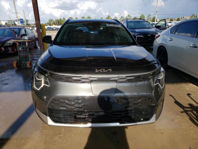 KNDCR3L1XP5028166 - 2023 KIA NIRO WIND GRAY photo 5