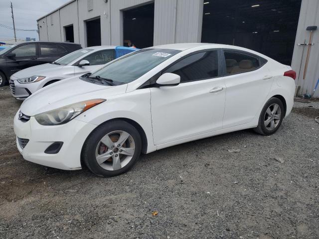 5NPDH4AE4DH352499 - 2013 HYUNDAI ELANTRA GLS WHITE photo 1