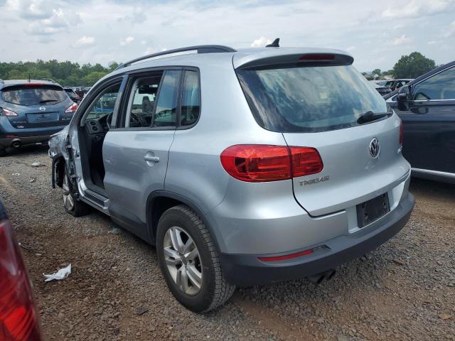 WVGAV7AX4HK022153 - 2017 VOLKSWAGEN TIGUAN S SILVER photo 2