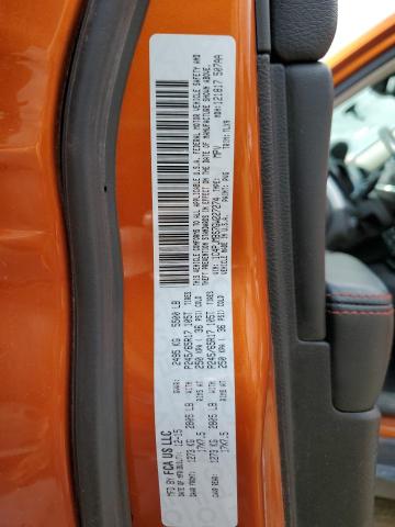 1C4PJMBS7GW227274 - 2016 JEEP CHEROKEE TRAILHAWK ORANGE photo 12