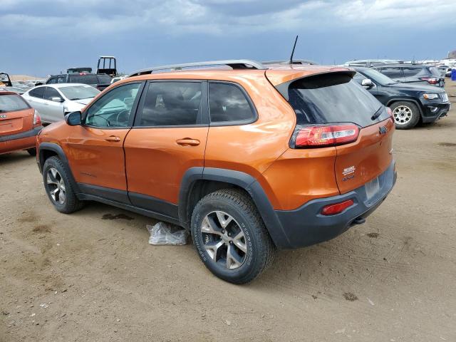 1C4PJMBS7GW227274 - 2016 JEEP CHEROKEE TRAILHAWK ORANGE photo 2