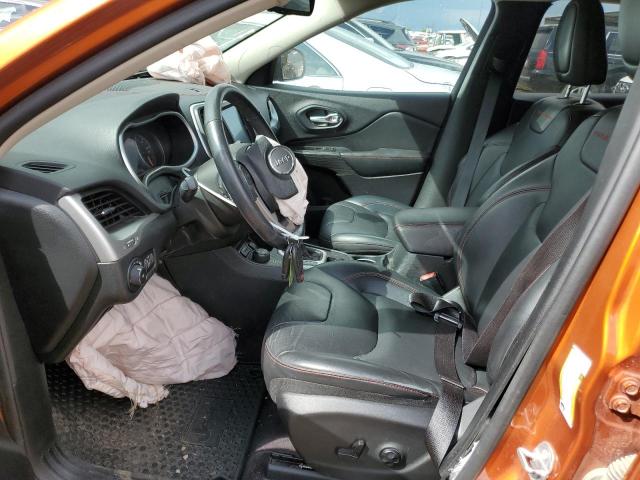 1C4PJMBS7GW227274 - 2016 JEEP CHEROKEE TRAILHAWK ORANGE photo 7