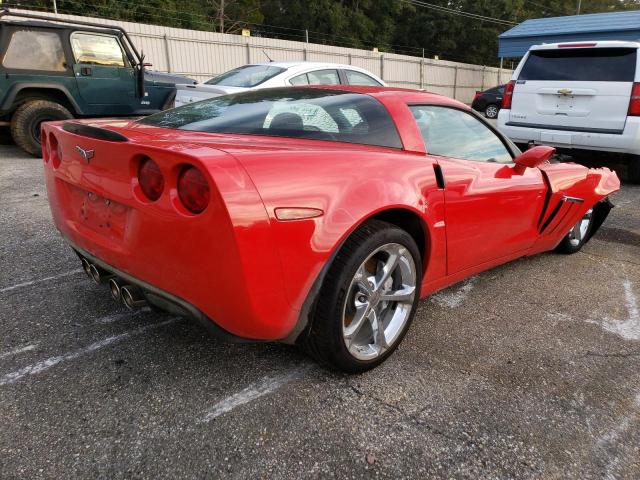 1G1YV2DW8B5107200 - 2011 CHEVROLET CORVETTE GRAND SPORT RED photo 4