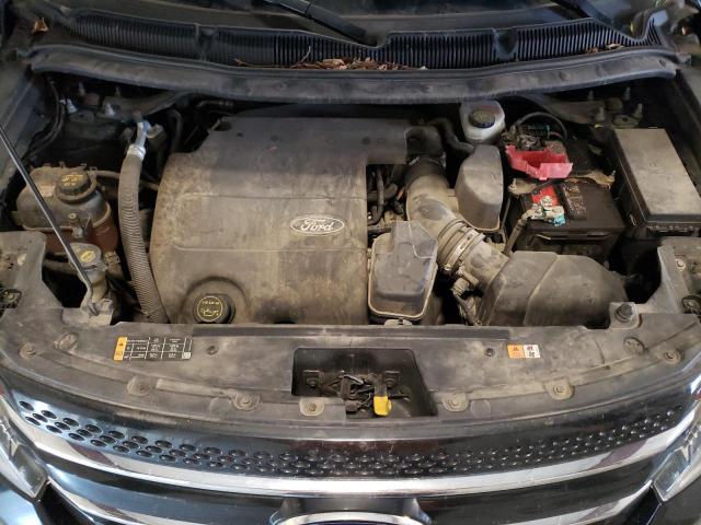 1FM5K8F83EGB96571 - 2014 FORD EXPLORER LIMITED BLACK photo 12