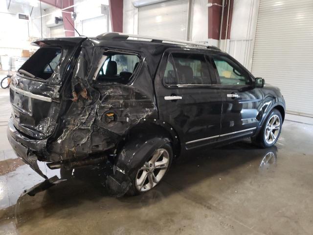 1FM5K8F83EGB96571 - 2014 FORD EXPLORER LIMITED BLACK photo 3