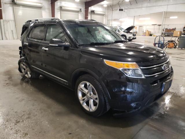 1FM5K8F83EGB96571 - 2014 FORD EXPLORER LIMITED BLACK photo 4