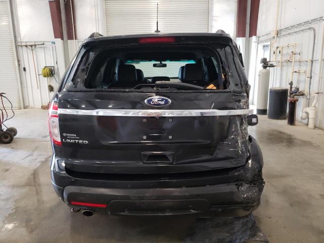 1FM5K8F83EGB96571 - 2014 FORD EXPLORER LIMITED BLACK photo 6