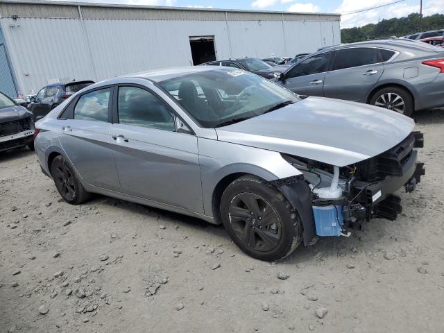 5NPLS4AG2MH006014 - 2021 HYUNDAI ELANTRA SEL GRAY photo 4