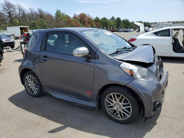 JTNJJXB00CJ013803 - 2012 TOYOTA SCION IQ GRAY photo 4