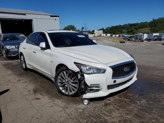 JN1EV7AP9KM514956 - 2019 INFINITI Q50 LUXE WHITE photo 4