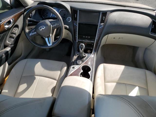 JN1EV7AP9KM514956 - 2019 INFINITI Q50 LUXE WHITE photo 8