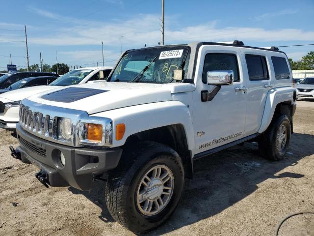 5GTDN13E378215800 - 2007 HUMMER H3 WHITE photo 1