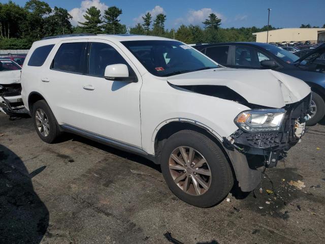 1C4RDJDG9FC740744 - 2015 DODGE DURANGO LIMITED WHITE photo 4