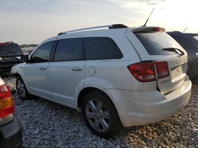 3D4PG9FG5BT515880 - 2011 DODGE JOURNEY LUX WHITE photo 2