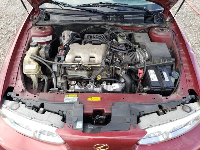 1G3NF52E9YC386647 - 2000 OLDSMOBILE ALERO GLS BURGUNDY photo 11