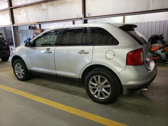 2FMDK4JC4BBB64781 - 2011 FORD EDGE SEL SILVER photo 2