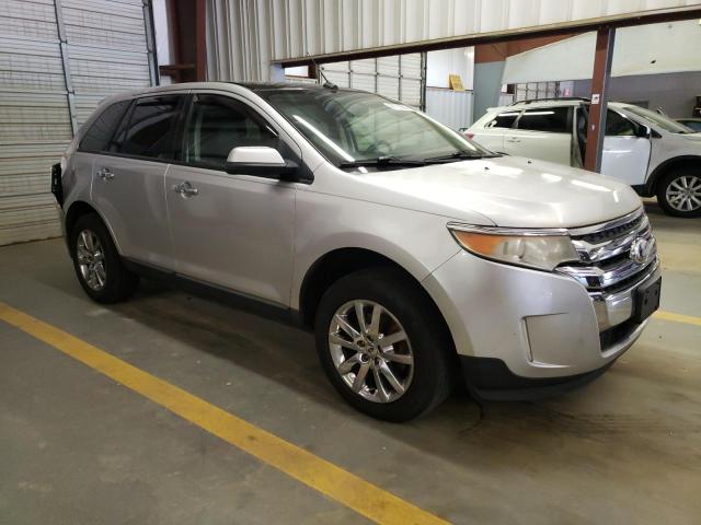 2FMDK4JC4BBB64781 - 2011 FORD EDGE SEL SILVER photo 4