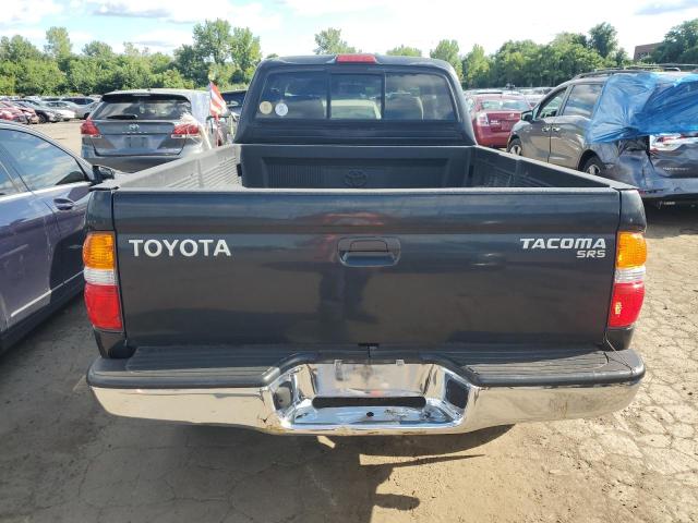 5TEWM72N63Z187460 - 2003 TOYOTA TACOMA XTRACAB BLACK photo 6