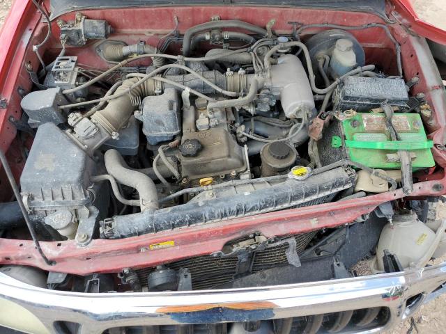 5TEGM92N54Z359320 - 2004 TOYOTA TACOMA DOUBLE CAB PRERUNNER RED photo 11
