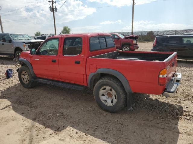 5TEGM92N54Z359320 - 2004 TOYOTA TACOMA DOUBLE CAB PRERUNNER RED photo 2