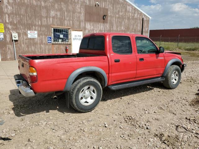 5TEGM92N54Z359320 - 2004 TOYOTA TACOMA DOUBLE CAB PRERUNNER RED photo 3