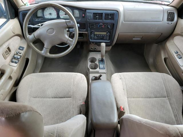 5TEGM92N54Z359320 - 2004 TOYOTA TACOMA DOUBLE CAB PRERUNNER RED photo 8